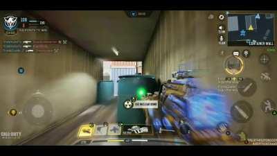 Go home CODM, you're drunk. No idea how i got this weird blur, but it cleared out when i popped my nuke.