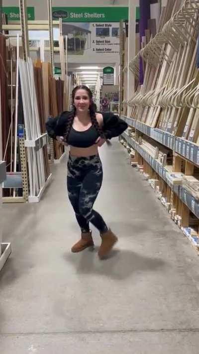 Got sneaky in menards