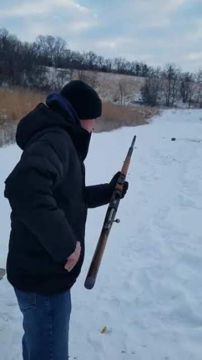 Swedish M38 Stripper Clip Reload