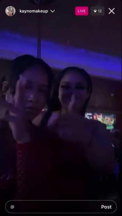 Kay got the yakes out tonight 🍑🔥😩