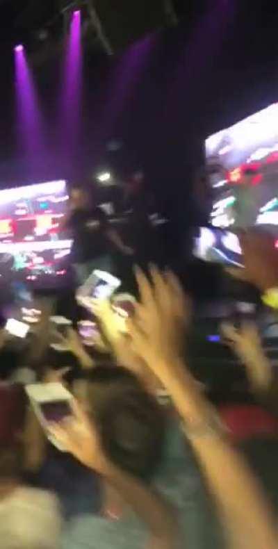 JuiceWRLD performs at the Norva, August 2018