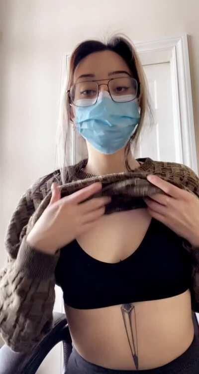 Can’t believe guys get hard off my boobies 🥺