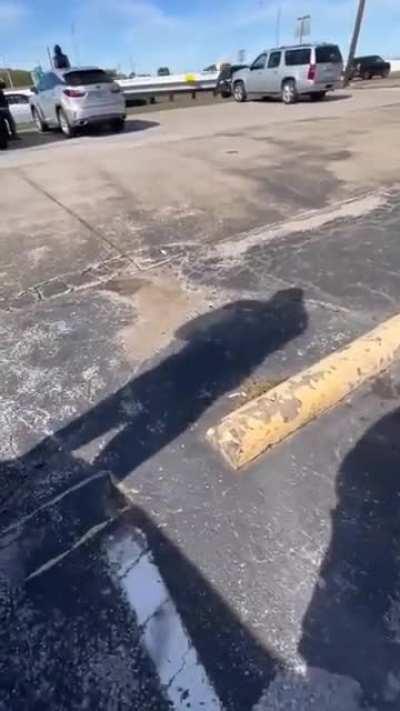 Mid air plane collision at Dallas Air Show(Different View)