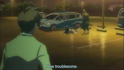 Spill her food, she spills your blood. [Kurokami the Animation]