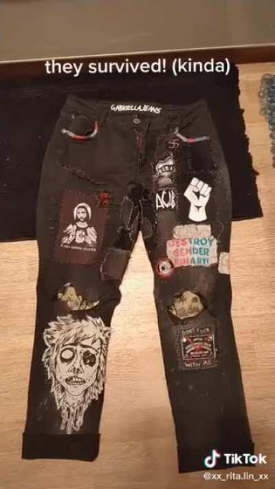 As someone who makes Crust clothing, not washing your trousers for 3 years is just gross as hell. This is a weird and stupid gatekeeping rule to have. It is simply just people being too lazy to wash.