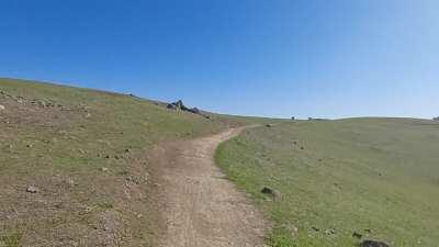 Yesterday was a good day to walk my dog.