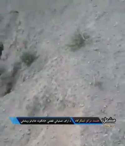 Two Humvees destroyed in Afghanistan, 2021