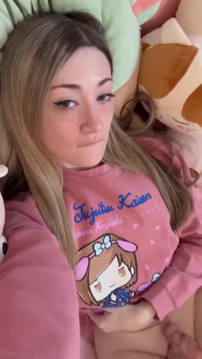 Do I look cute riding my dildo?