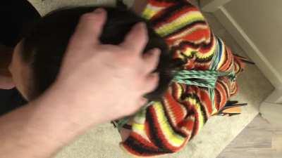 He is convinced that with enough training I can learn to breathe dick instead of air [F][M]