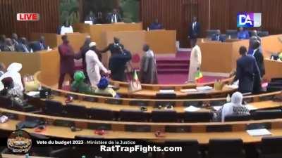 Senegal Parliament House Brawl