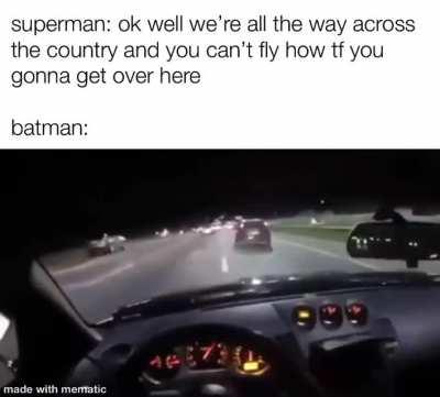 why did they even make batman if he wasn’t gonna have no powers ☠️