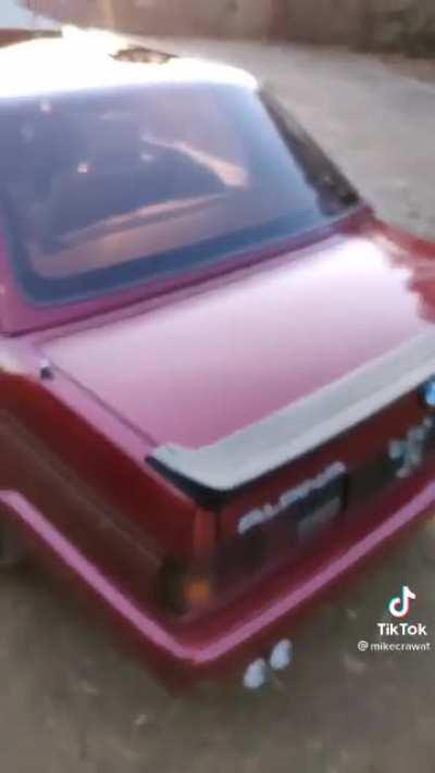 What the hell? That roof dope af