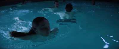 Kaitlyn goes for a swim in 4K - (Bum)