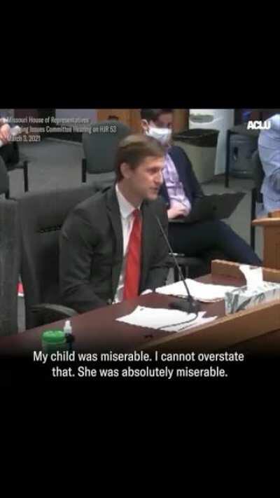 This is so important. A testimony from a father to everyone who don't understand