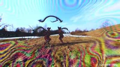 Spotted These Dudes Having Some Sort Of Ritual Outside my House