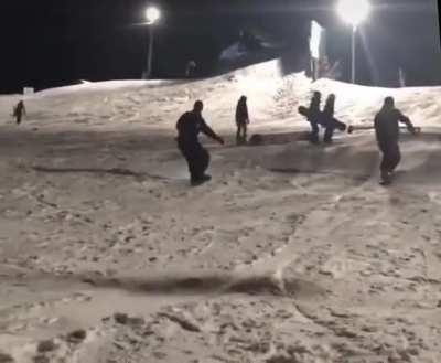 WCGW grinding over a friend