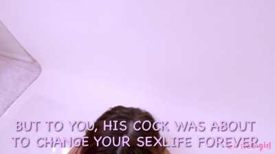 You’ll look really cute with a hard cock in your mouth