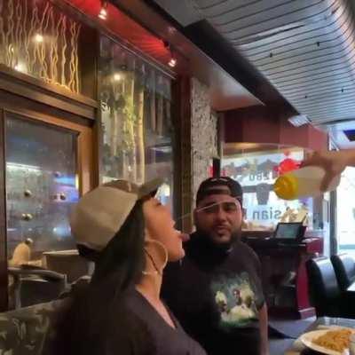 When you thought you found a calm and well-mannered women