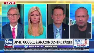 Dan Bongino (Parler investor) fuming about Parler's death