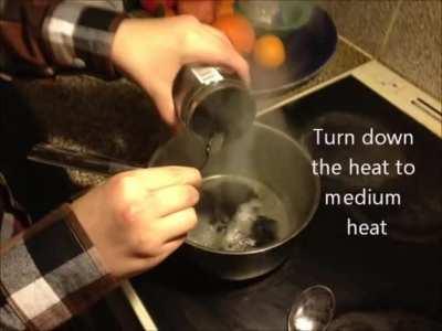 How to make CIA method blackpowder