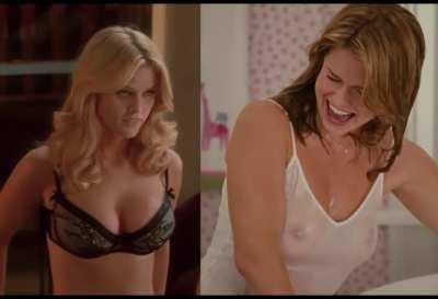 Alice Eve in She's Out of My League (2010) and Sex and the City 2 (2010)