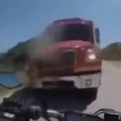 Bike x 18 Wheeler Forbidden Romance