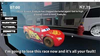 Get him his 3 oil barrels before...