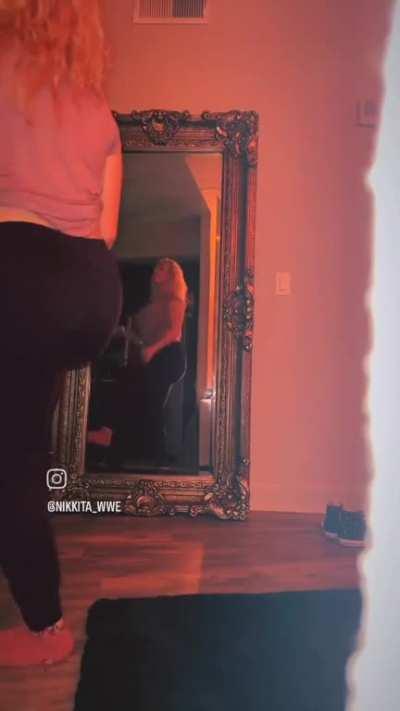 Thikkita up and dancing around 