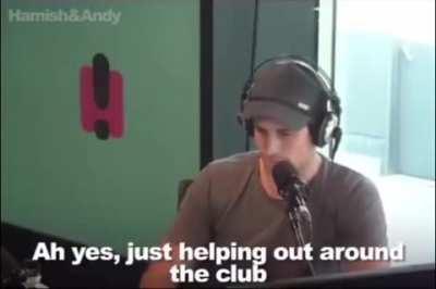 Radio station stumbles into an absolute legend.