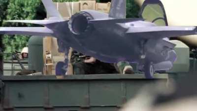 NCD when they see an F-35 sit on the taxiway funny