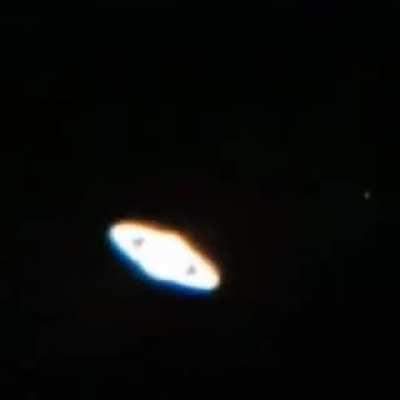 Saturn and it's brightest moon Titan.