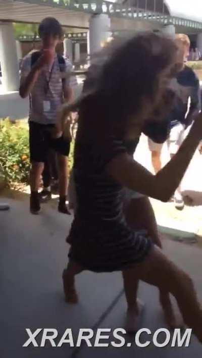 Beat Her Lil Ass 2 !!