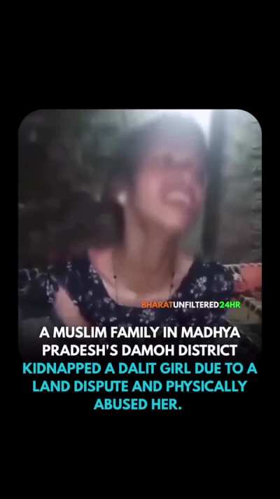 Is no one going to talk about acts committed by that community?? An innocent dalit girl kidnapped and beaten by a muslim family over land dispute.