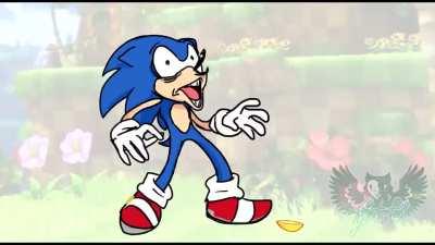 Sonic eats a lemon and fades out of existence (Credit to tytofi on Twitter for this animation)
