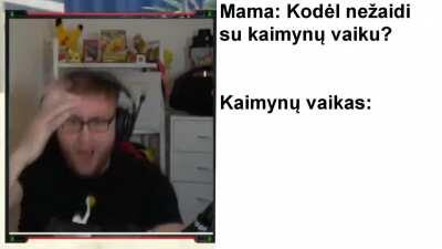 Tas vienintelis kaimynų vaikas