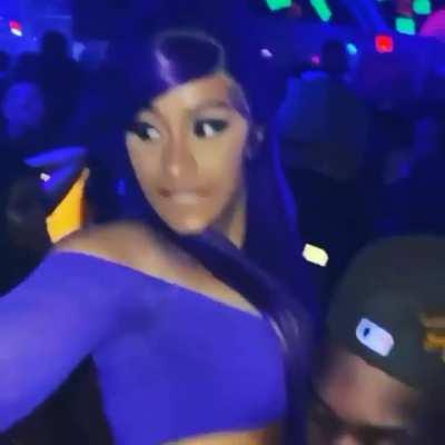 Perfect position to DP that big ass. Just slide in while she’s bouncing on his dick.