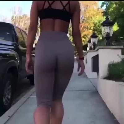 Walking that fine ass
