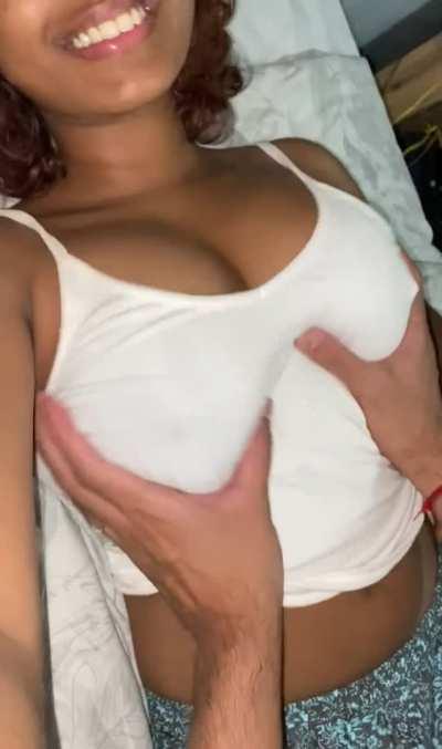 Asked my step-sis if her boobs were real and she told me to see for myself [oc]