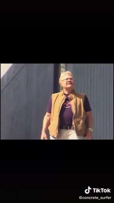 Skater punks vs property owner