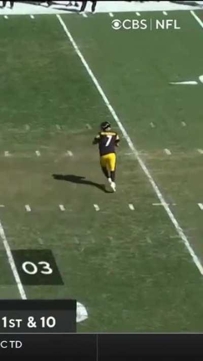 [Highlight] Big Ben showing off his rejuvenated athleticism on Sunday