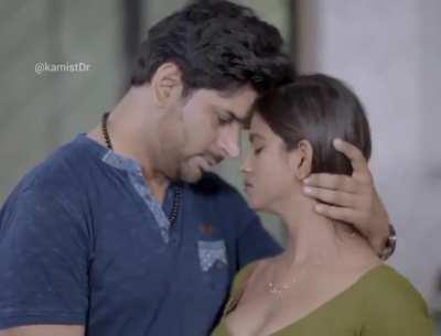 Hot webseries romantic scene 