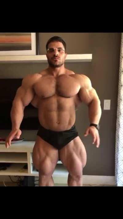 Everyone is talking about Nick or Blessing winning the NY Pro, but Hassan Mostafa will be there too. This is a month or two ago. When I hear the term 