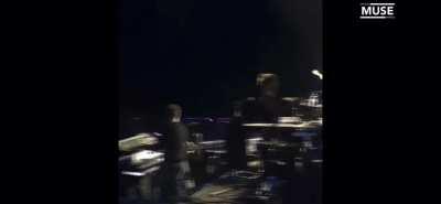 I can't play anything close to the plug in baby riff and meanwhile Matt is doing this: