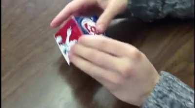 Putting a spinning gyroscope in a box