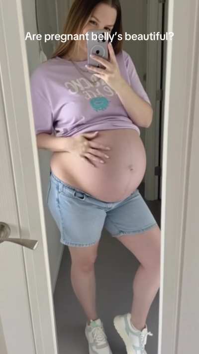 This belly keeps growing rounder and my desire keeps burning hotter