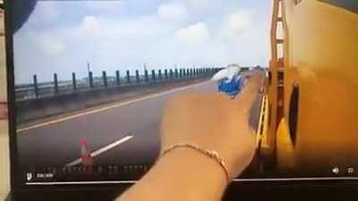 That was too close for comfort.