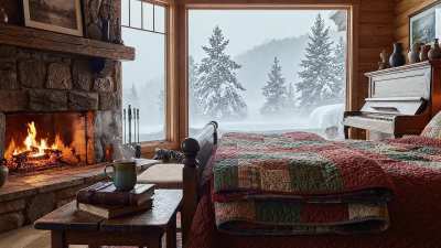 I took all the feedback from my previous rain posts and made this 8-hour winter scene.What do you guys think is still missing?