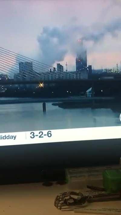 Object Flying Towards The Ground, Unaknowleged by Newscasters. What is it?