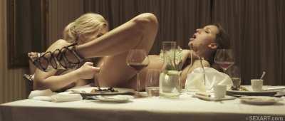 Dinner Time! Enjoy Girls!