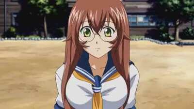 Gentoku's bouncy tits (Great Guardians, ep. 4)